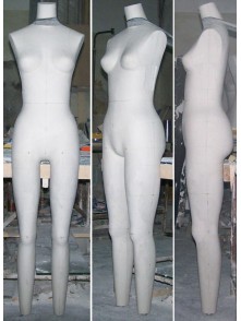 Custom Made Female Full Body Dress Form Model 